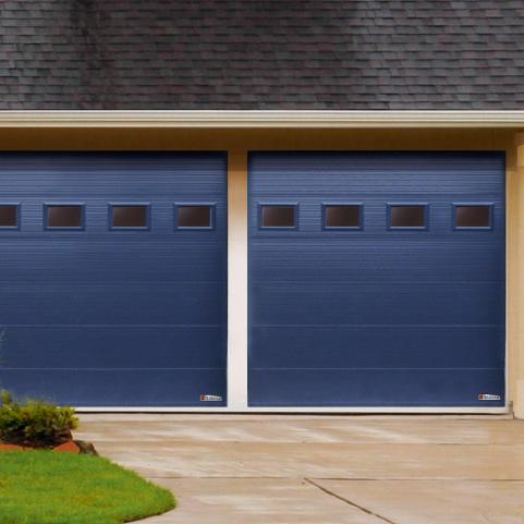 Porte sectionnelle plafond