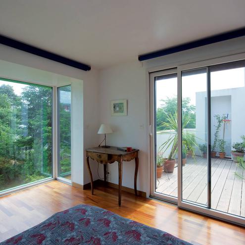 Fenêtre en bois et aluminium