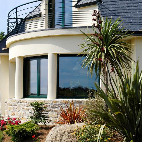 Fenêtre en bois et aluminium