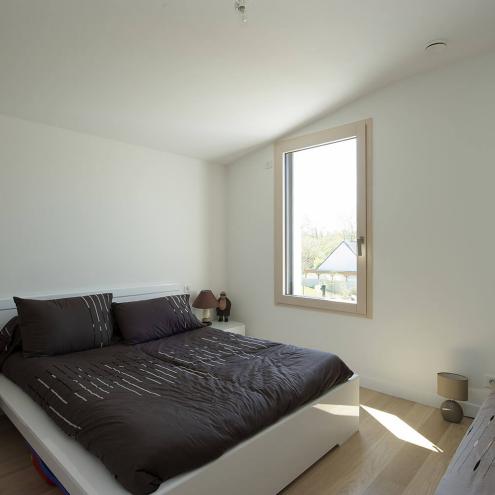 Fenêtre en bois et aluminium